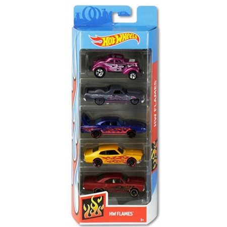 Samochody Hot Wheels zestaw HW FLAMS GHP60